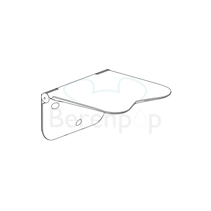 Etac Relax 81708000 Duschsitz Vulkangrau