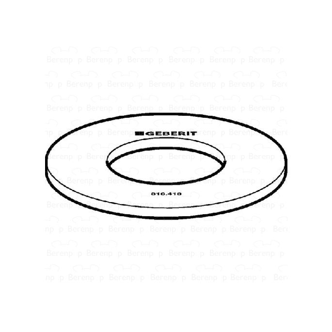 Geberit 816179001 bottom valve rubber (each)