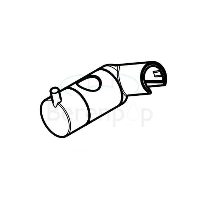 Hansgrohe 97651000 slide piece for Unica'S Puro slide bar chrome