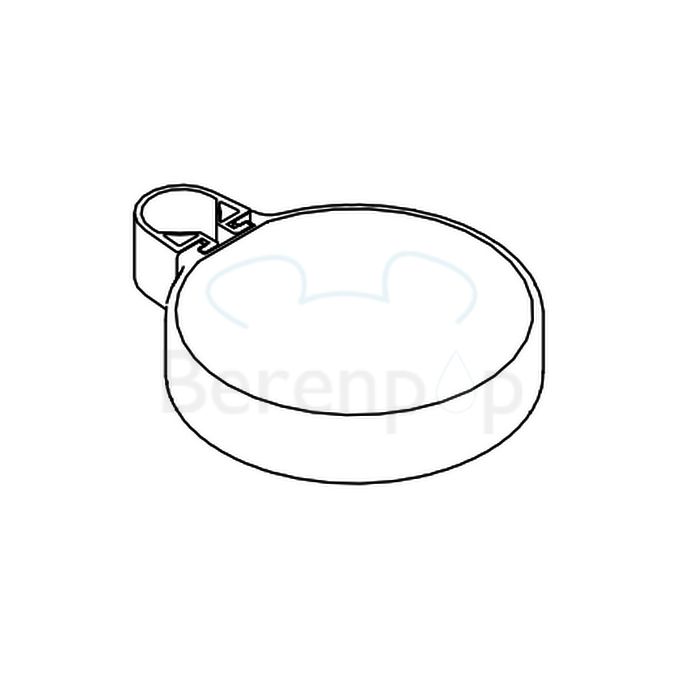 Hansgrohe Casetta'C 28678000 zeepschaal voor glijstang chroom