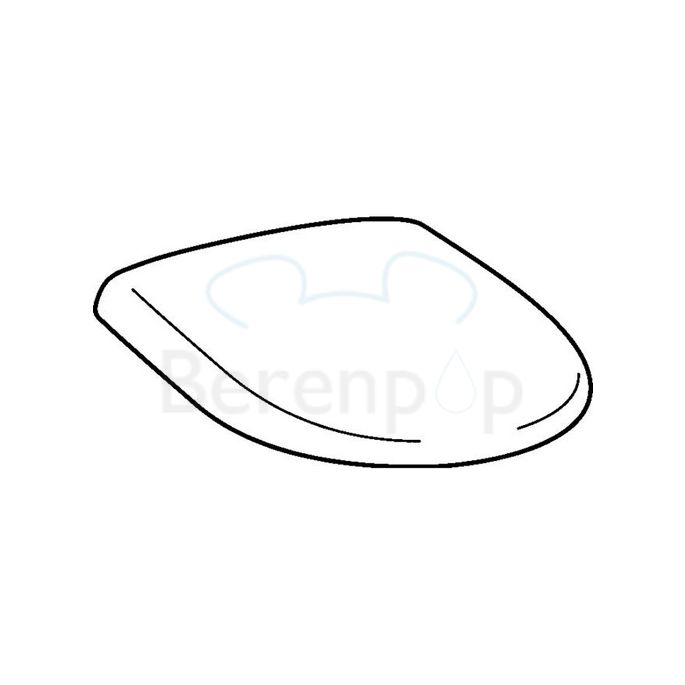 Keramag Renova No. 1 573010 toilet seat with lid white *no longer available*