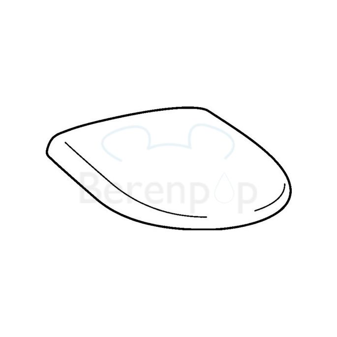 Keramag Renova No. 1 573025 toilet seat with cover white *no longer available*