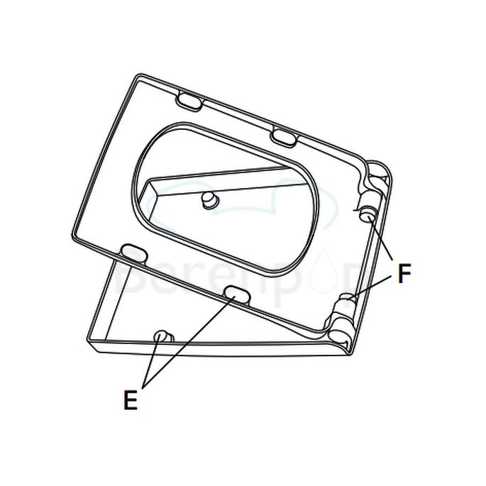 Villeroy en Boch La Belle 9M12S1R1 toilet seat with cover white