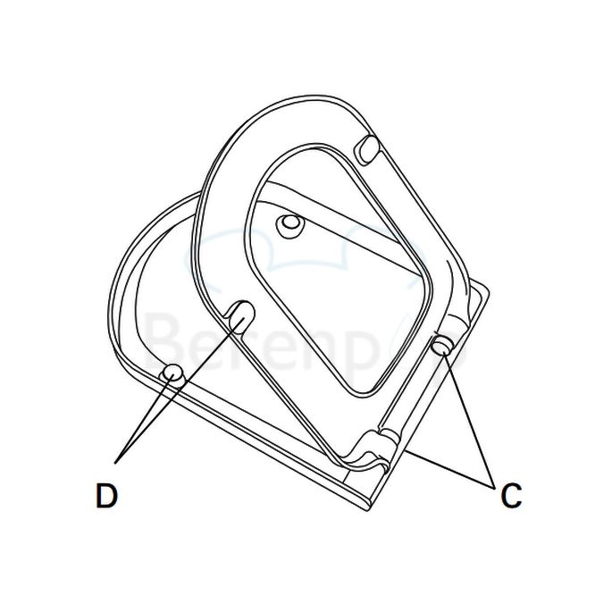 Villeroy en Boch Sentique 98M8S101 toilet seat with cover white