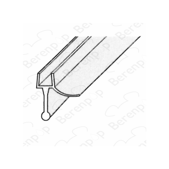 Villeroy en Boch Subway PGR60450460009 Entwässerungsprofil, 200cm, 8mm