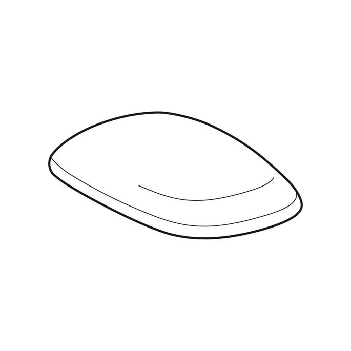 Geberit Citterio 500540011 toilet seat with lid white