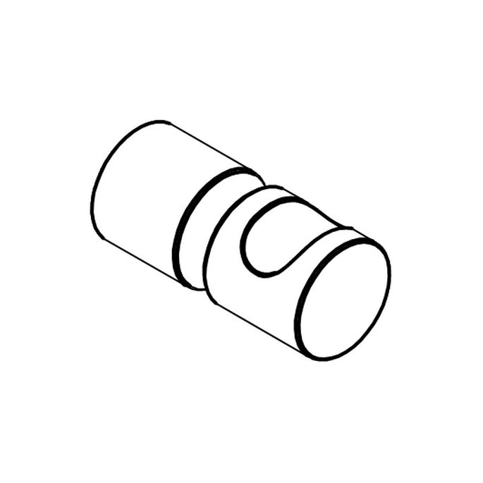 HSK E100140-3-41 knopgreep chroom