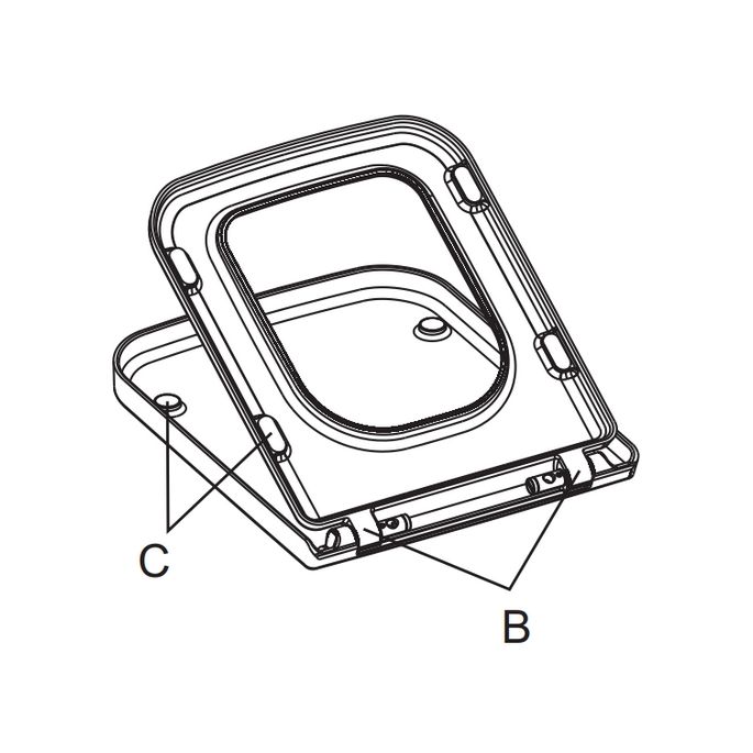 Villeroy en Boch Finion 9M88S1RW WC-Sitze mit Deckel weiß (Steinweiß-KeramikPlus)