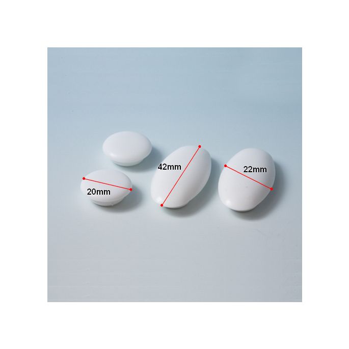 Sphinx S8H78502000 Puffer 2 Stück rund und 2 Stück oval für WC-Sitze Sphinx 300 *nicht mehr lieferbar*