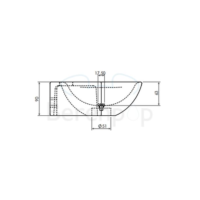 Clou First CL0303101 ceramic fountain 39cm white