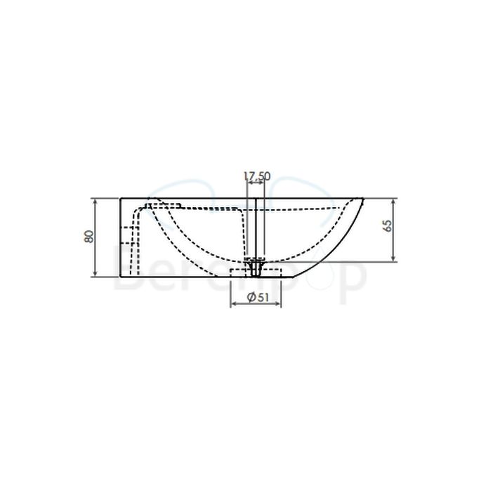 Clou First CL0310101 aluite fountain 39cm white