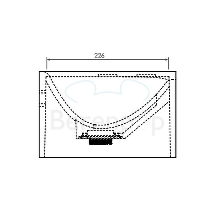 Clou Hammock Plus CL0308270 mineral marble fountain 65cm white