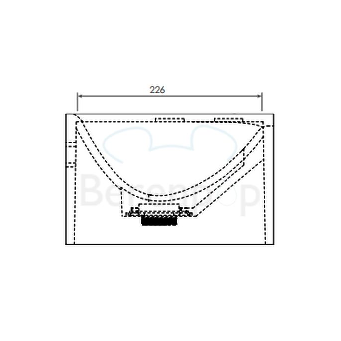 Clou Hammock Plus CL0313270 aluite fountain 65cm white