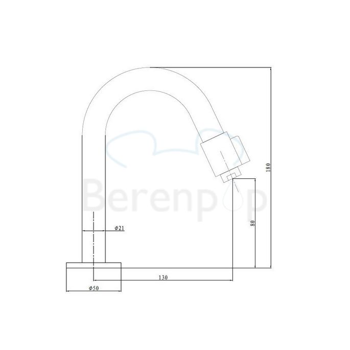 San4U 2503565 One Pack Floor fountain set white ceramic/ chrome