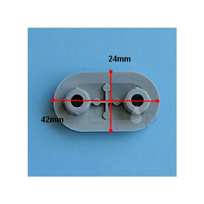 Pressalit A4001 buffer voor zitting ovaal grijs