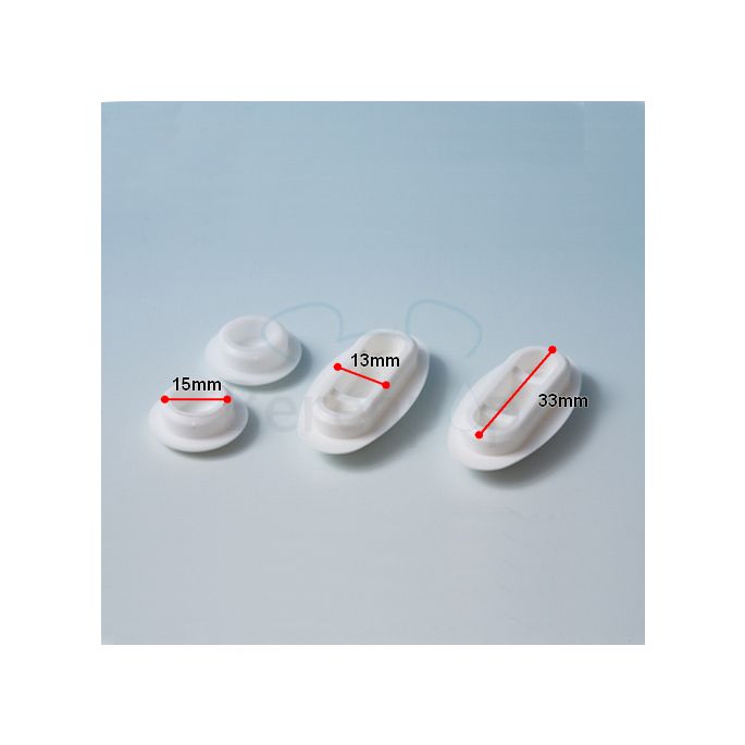 Sphinx S8H78502000 Puffer 2 Stück rund und 2 Stück oval für WC-Sitze Sphinx 300 *nicht mehr lieferbar*