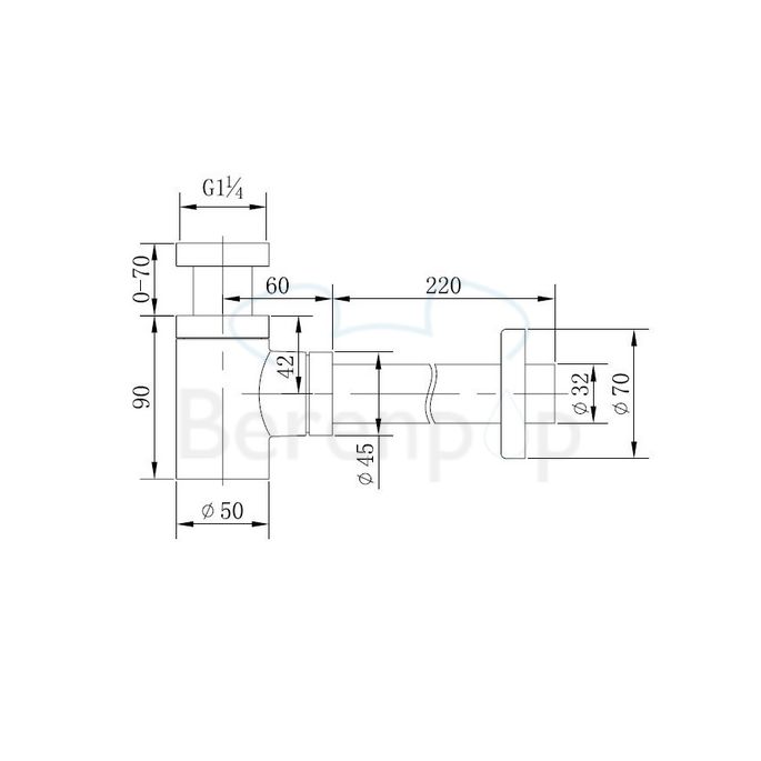 San4U 2506035 One Pack Step (rechts) fonteinset wit keramiek/ chroom