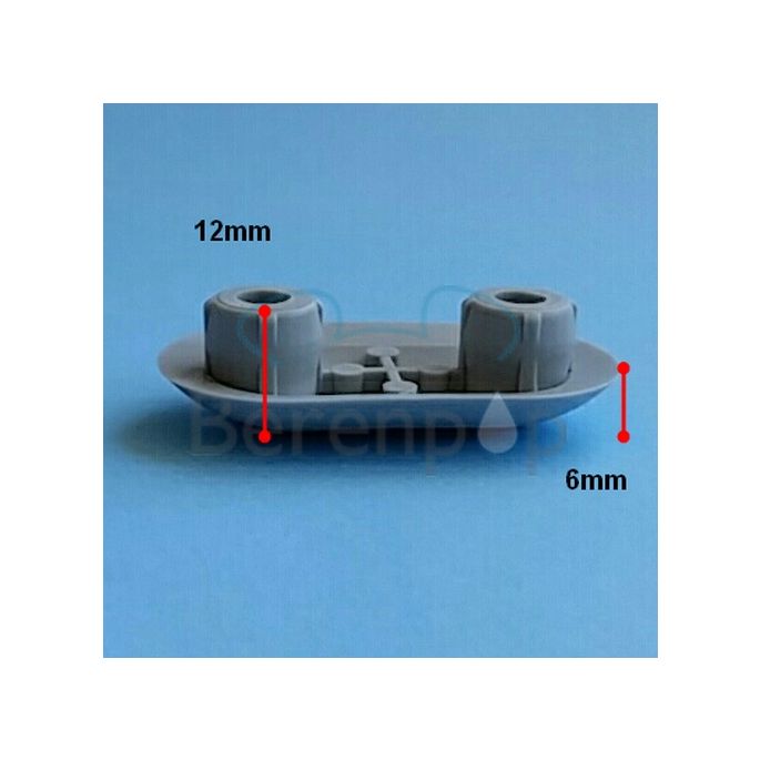 Pressalit A4001 buffer voor zitting ovaal grijs