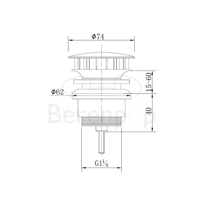 San4U 2505035 One Pack Mini Beta fonteinset wit keramiek/ chroom