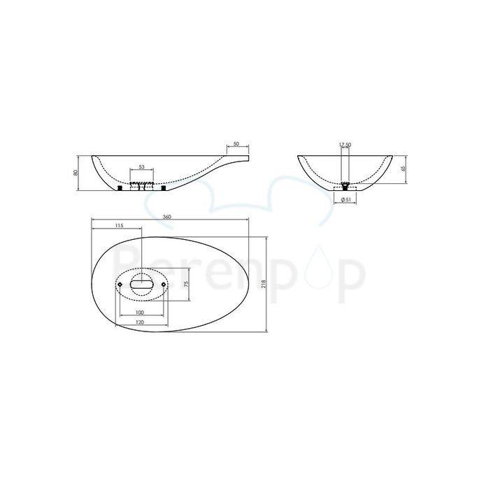 Clou First CL0310021 aluite fountain 36cm white