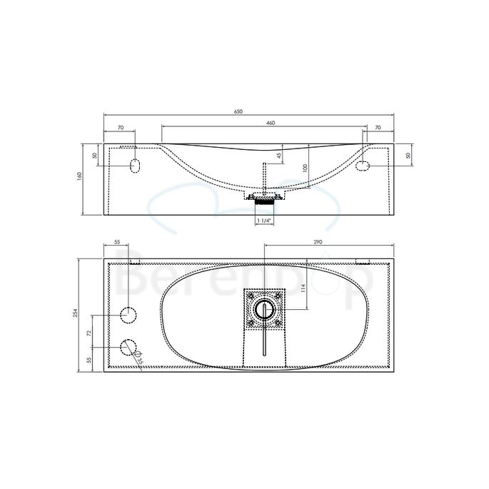 Clou Hammock Plus CL0308270 mineral marble fountain 65cm white