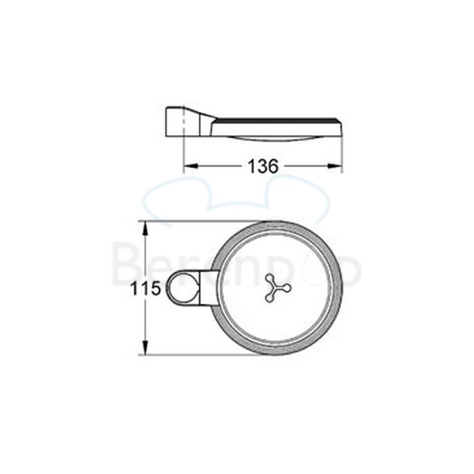 Grohe Relexa 27206000 Seifenschale transparent