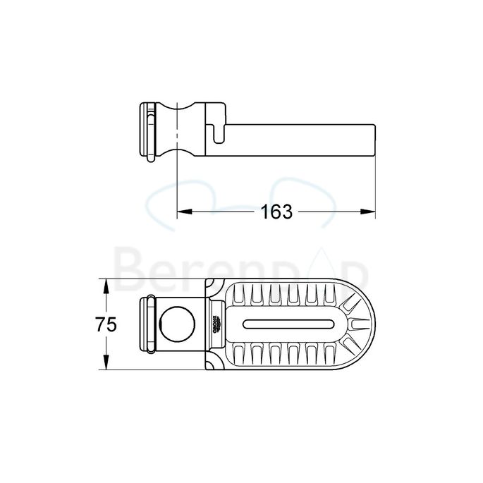 Grohe Relexa 28631000 Seifenschale chrom/ transparent