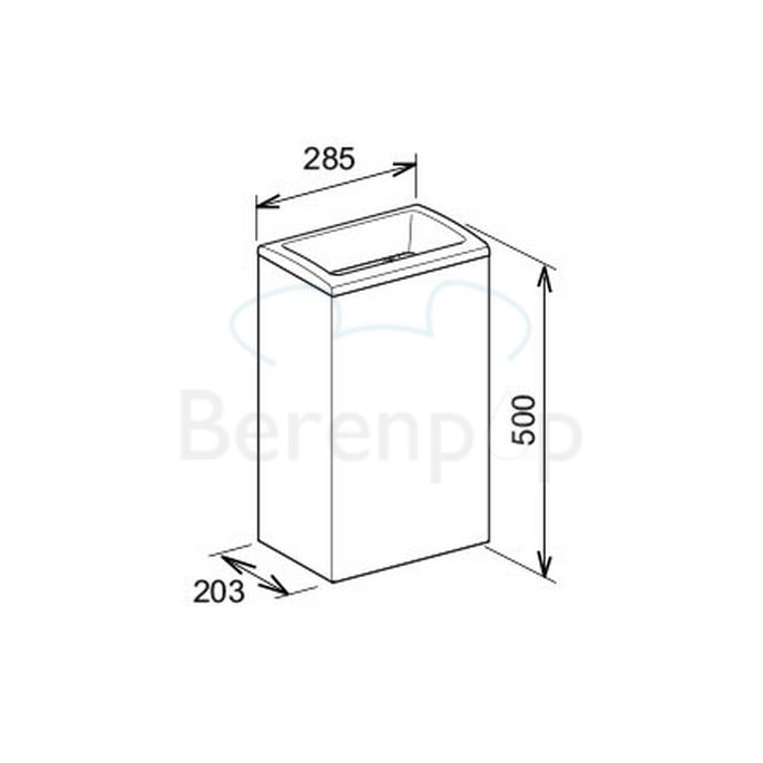Keuco Moll 12788010000 waste bin 25L stainless steel polished/ white