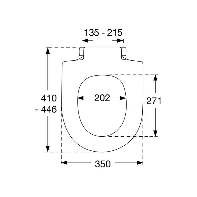 Pressalit Delight 492000-D09999 toilet seat with cover white