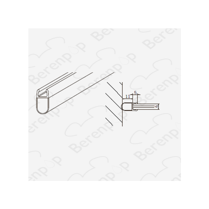 San4U Sealday SD027 o-profile, 200cm, 6mm