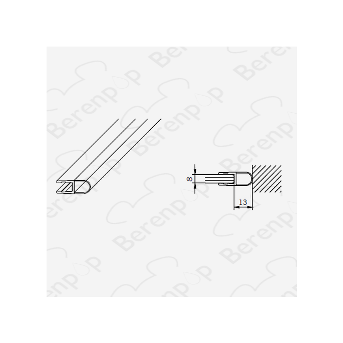 San4U Sealday SD079 o-seal profile high, 200cm, 6-8mm