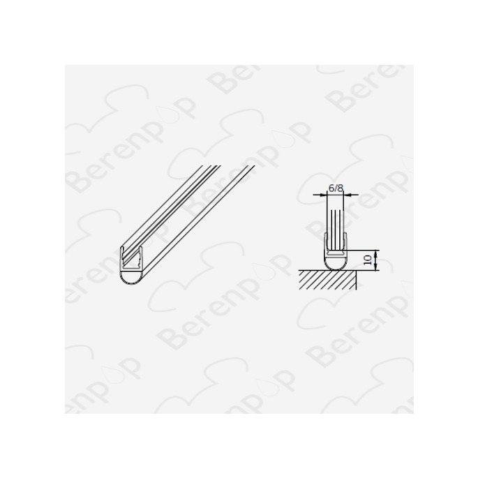 San4U Sealday SD083 o-seal profile layer, 200cm, 6-8mm