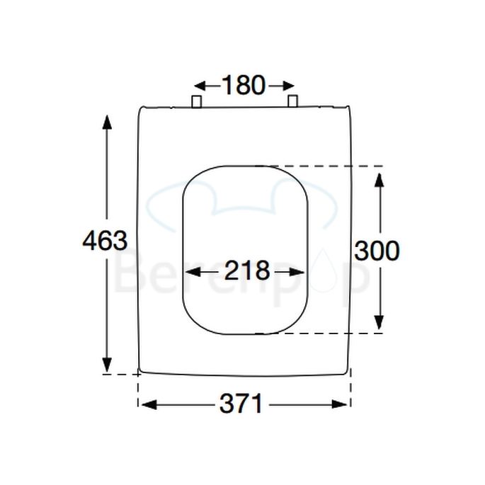 Villeroy en Boch La Belle 9M32S1R1 toilet seat with lid white *no longer available*