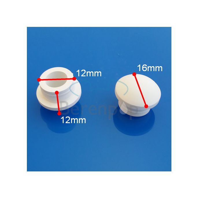 Pressalit A4003000 Pufferdeckel rund weiß