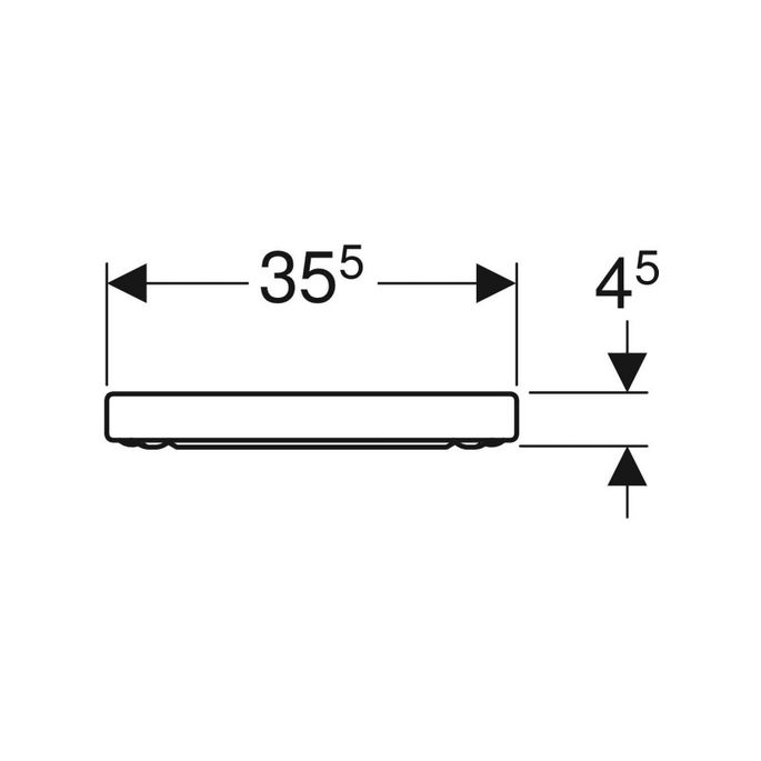Geberit Renova Plan 500838011 WC-Sitze mit Deckel weiß