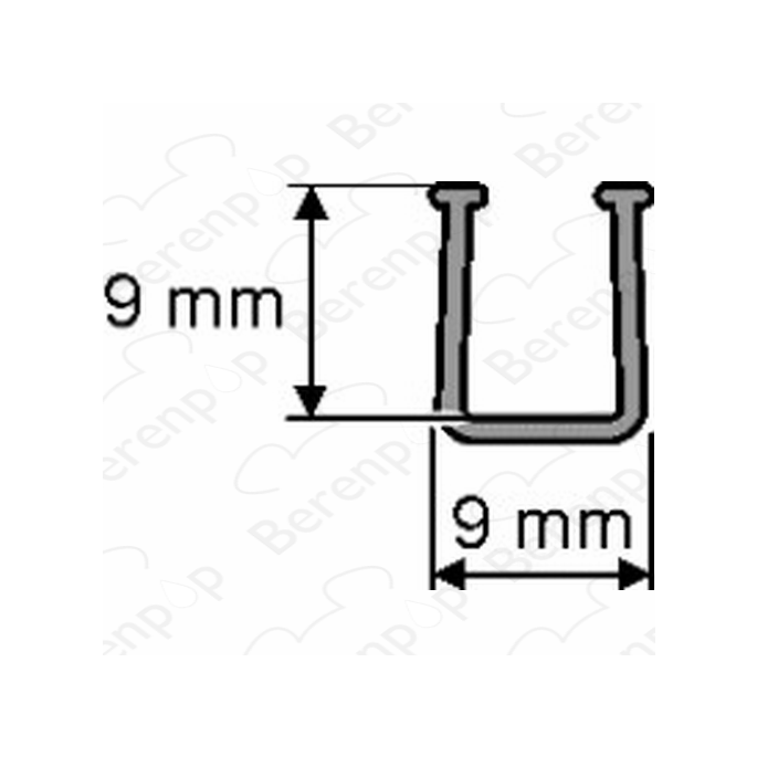 Huppe universal 070007 end profile, 200cm