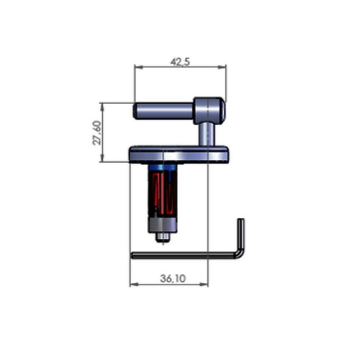 Ideal Standard Verbinden EV286AA Satz mit 2 Scharnieren chrom