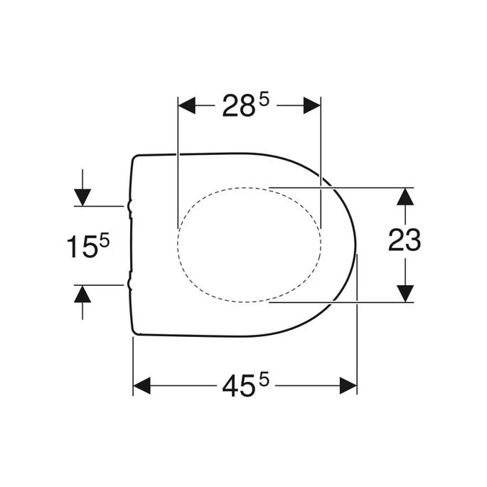 Keramag Renova No. 1 573010 toilet seat with lid white *no longer available*