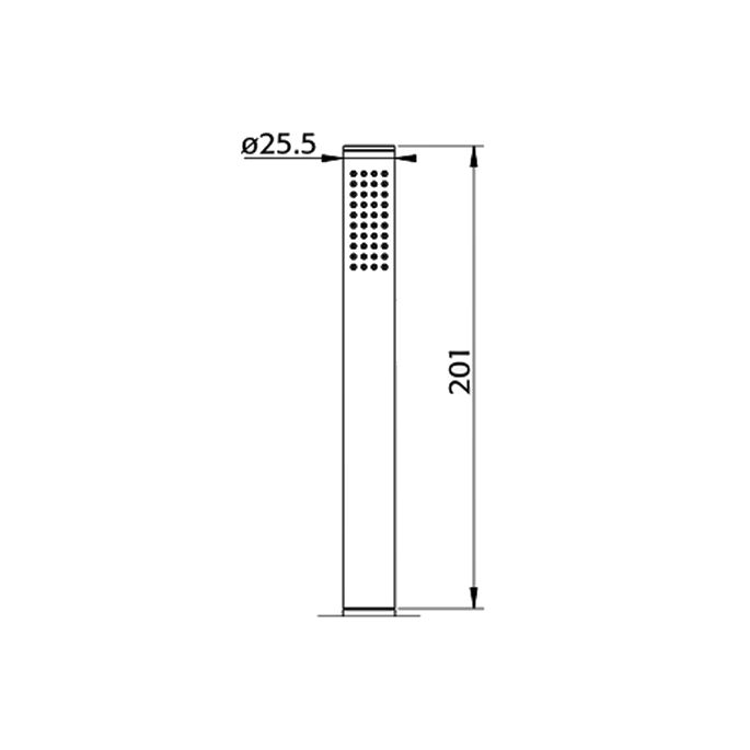 Pure 7503 hand shower chrome