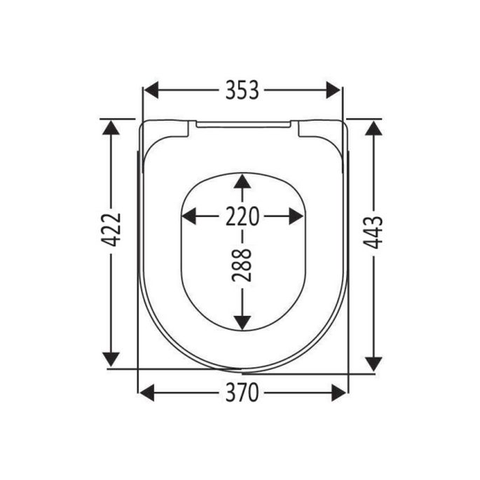 Villeroy en Boch O.Novo Vita 9M7261T1 toilet seat with cover white (White Alpin AntiBac)