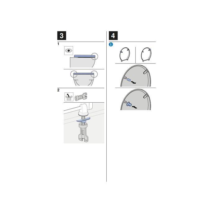 Geberit 300 Comfort 501386001 WC-Sitze mit Deckel weiß