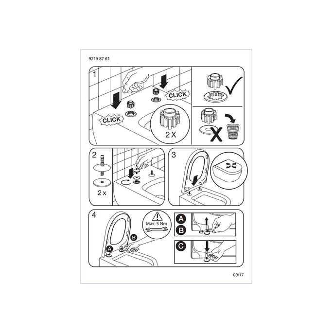 Villeroy en Boch Legato Slimseat 9M95S101 toilet seat with cover white *no longer available*