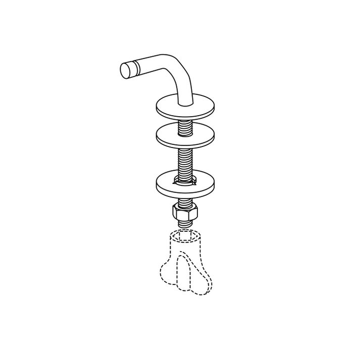 Pressalit Objecta 54011-BA1999 toilet seat with cover white polygiene