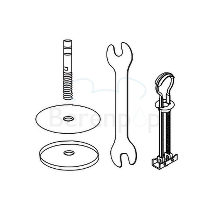 Villeroy en Boch Joyce 9M52S101 WC-Sitze mit Deckel weiß