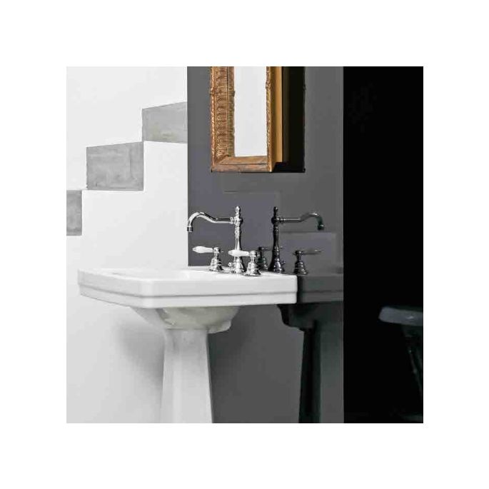 Fima Carlo Frattini Herend F5401CR 3-hole basin faucet 2-handle chrome