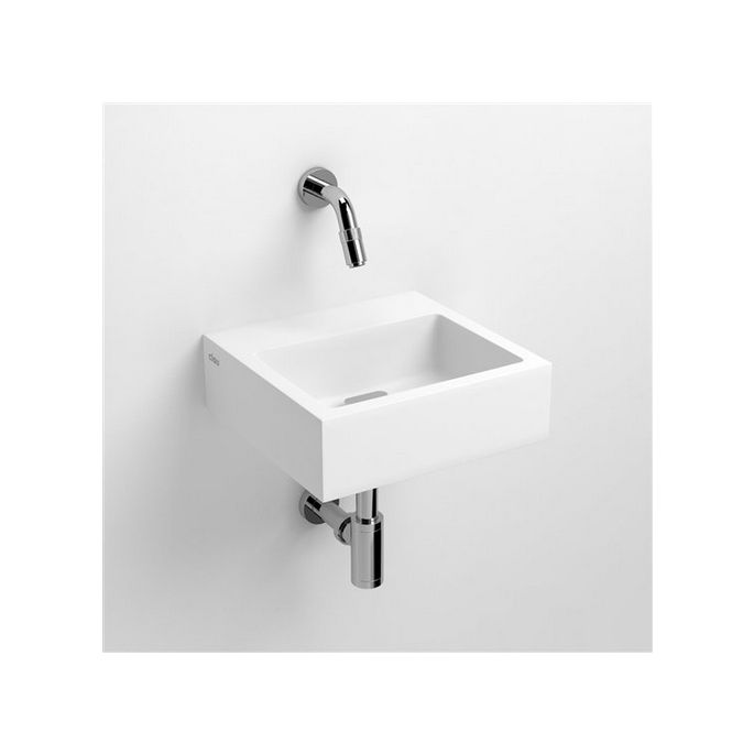 Clou Flush 1 CL0313011 aluite Handwaschbecken 28cm weiß