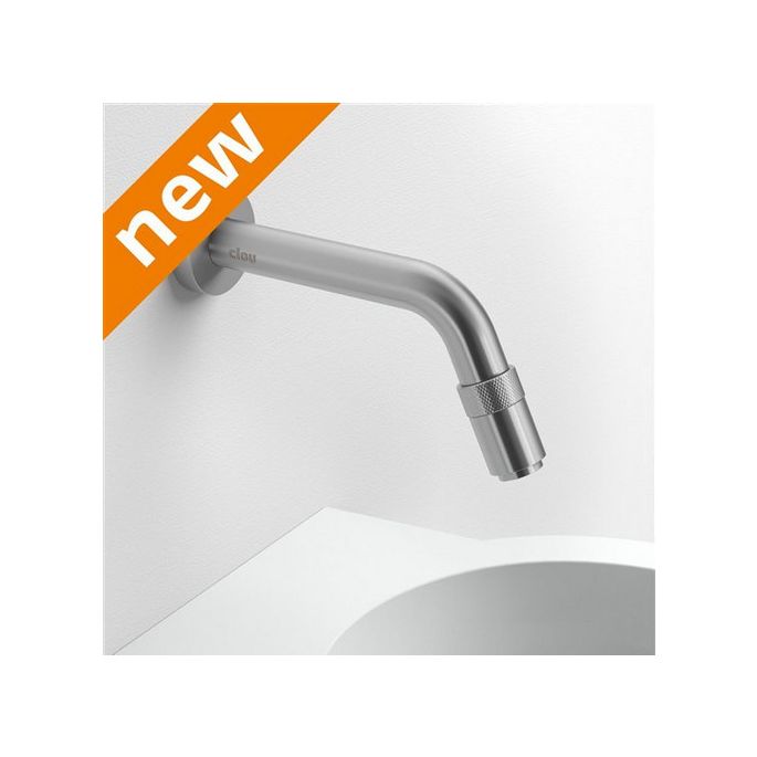 Clou Freddo 11 CL060301541 fountain tap wall stainless steel brushed