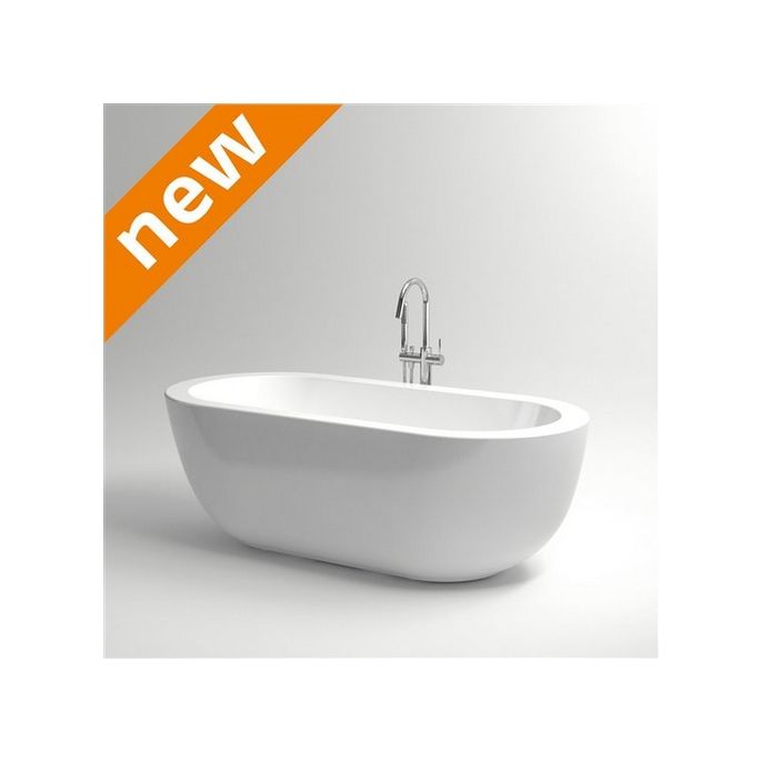 Clou InBe IB0540102 freestanding bath 180x85 acrylic white