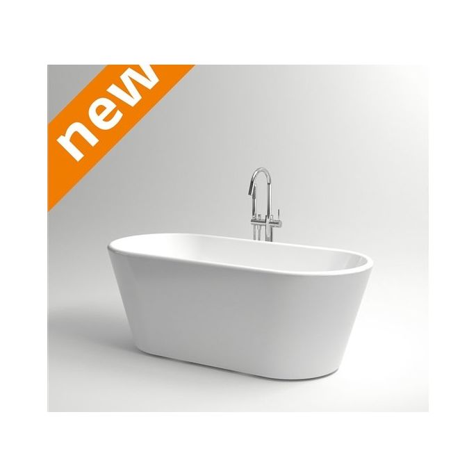 Clou InBe IB0540301 freestanding bath 165x73 acrylic white