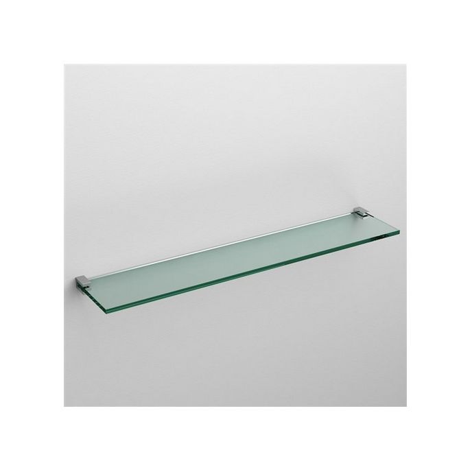 Clou Quadria CL090111829 shelf 600mm clear glass/ chrome